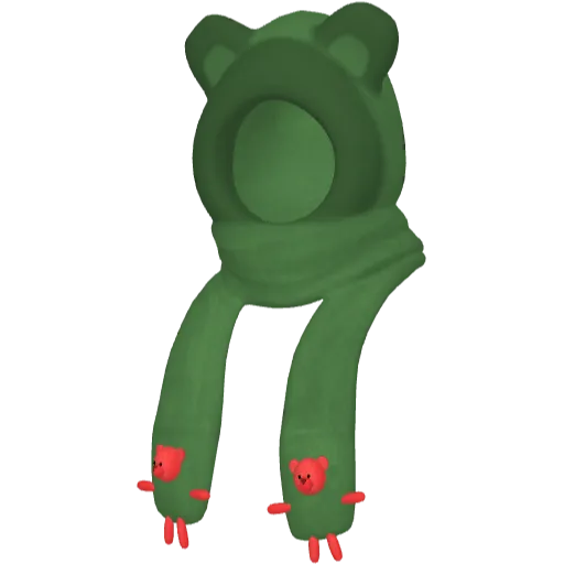 Зеленая маска медведя