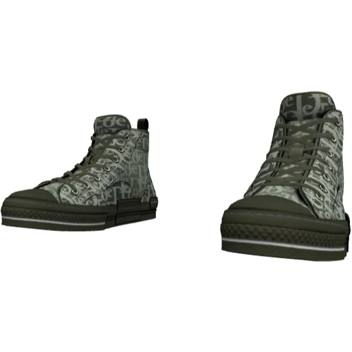 Зеленые кеды Deore