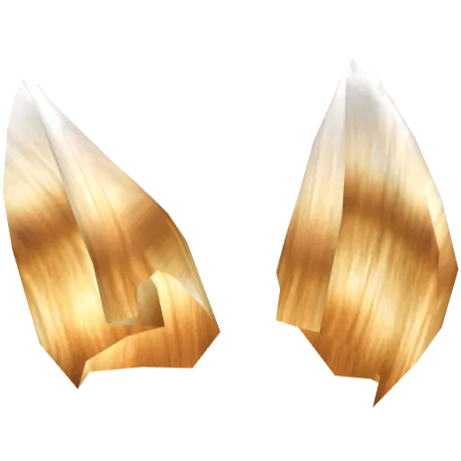 Бело-желтые ушки кота