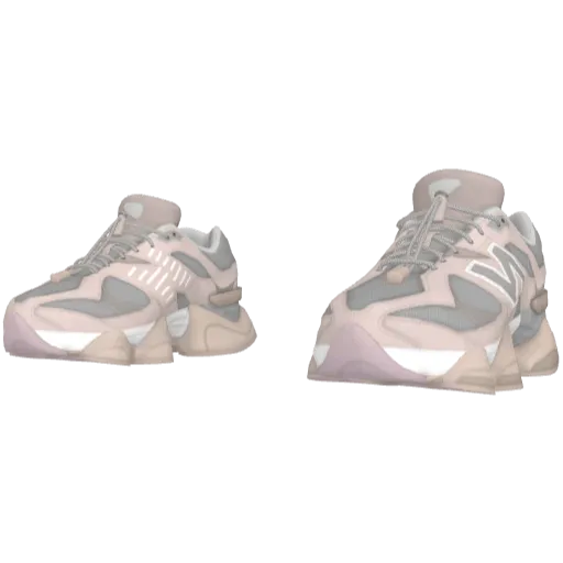 Розовые кроссовки NB