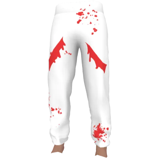 Белые штаны костюма Рональда