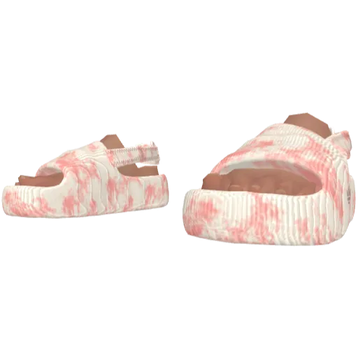 Розовые сандали