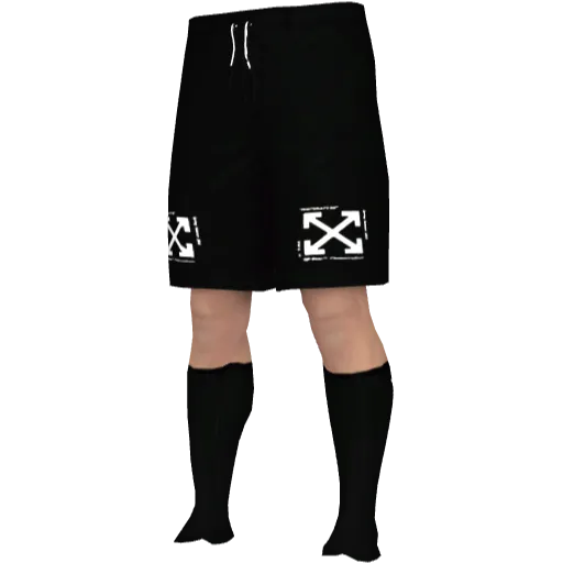 Шорты с длинными носками - Вариант 3