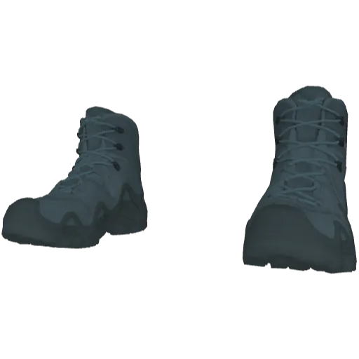 Голубые тактические ботинки