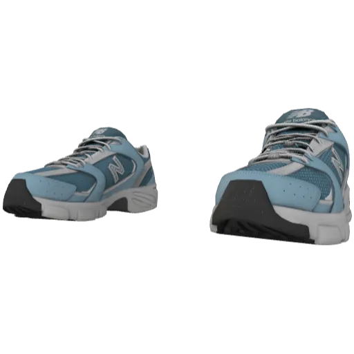 Голубые кроссовки Uew Balance 530