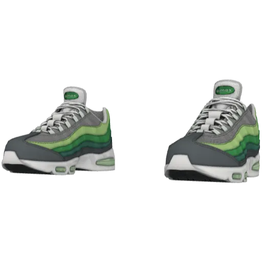 Зеленые кроссовки Nice Flow Max 95