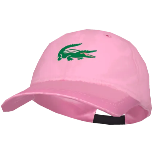 Розовая кепка Lacostie