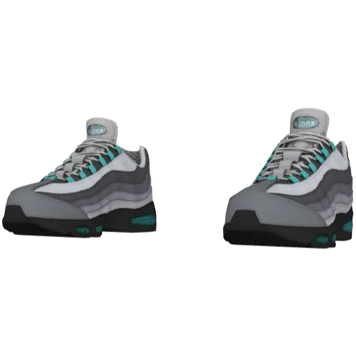 Бирюзовые кроссовки Nice Flow Max 95