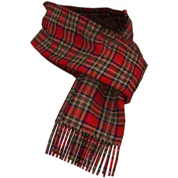 Клетчатый шарф