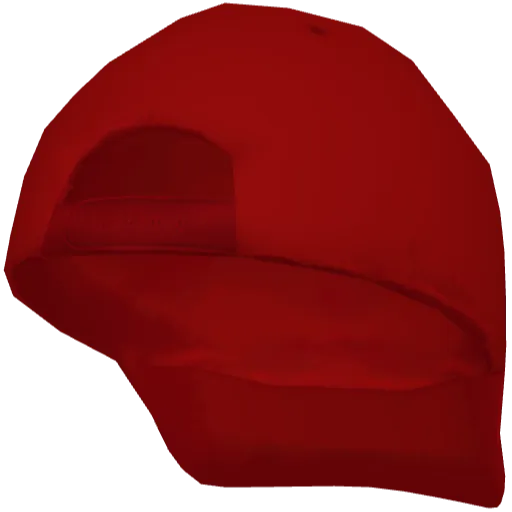 Красная кепка Nice (назад)