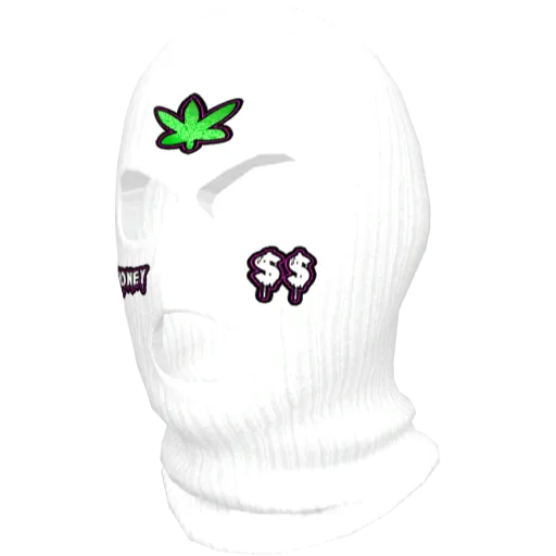 Белая маска Gang Collection