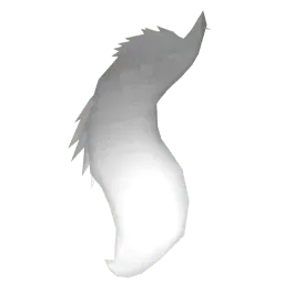 Серый цветной хвост