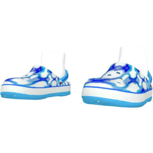 Голубые CROCO