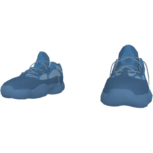 Синие кроссовки Abibas 900 (Luminoforo)