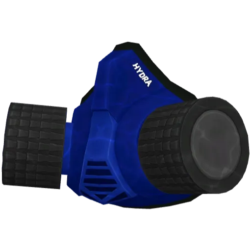 Синий распиратор Hydra