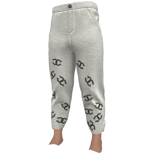 Белые штаны Chenel