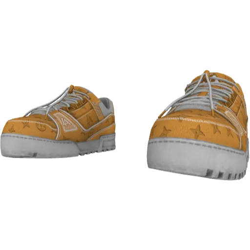 Желтые кроссовки LA