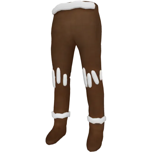 Коричневый низ костюма печеньки