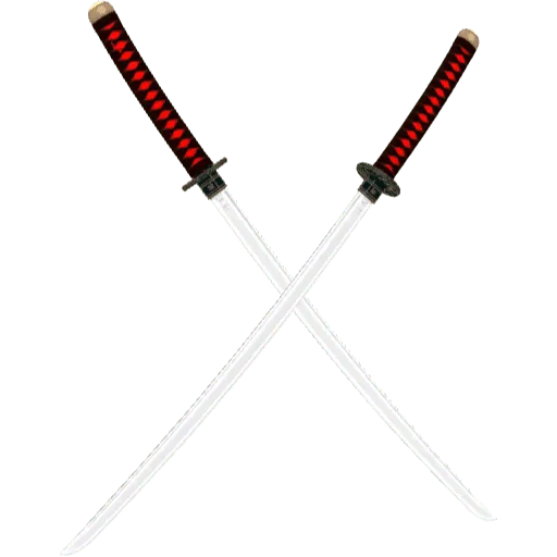 Светящиеся катаны белые