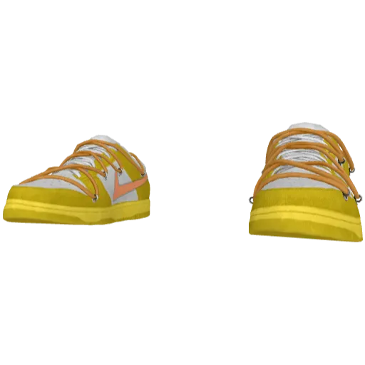 Желтые кроссовки Nice
