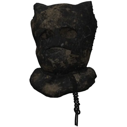 Чёрная маска из мешка