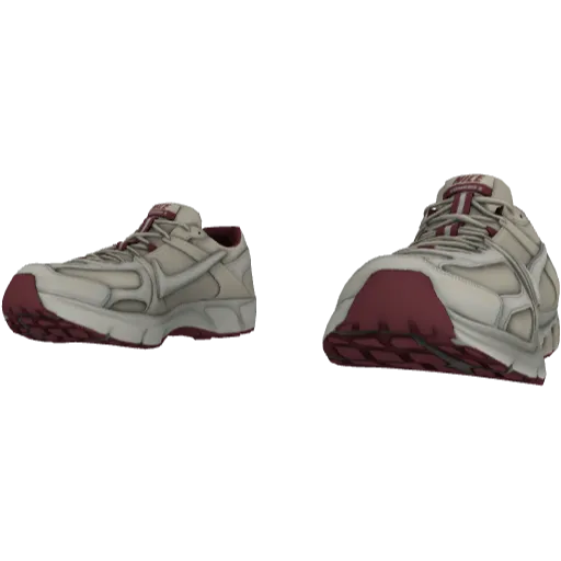 Бело-красные кроссовки Nice