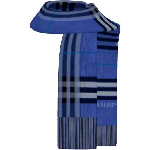 Синий шарф Blackberry