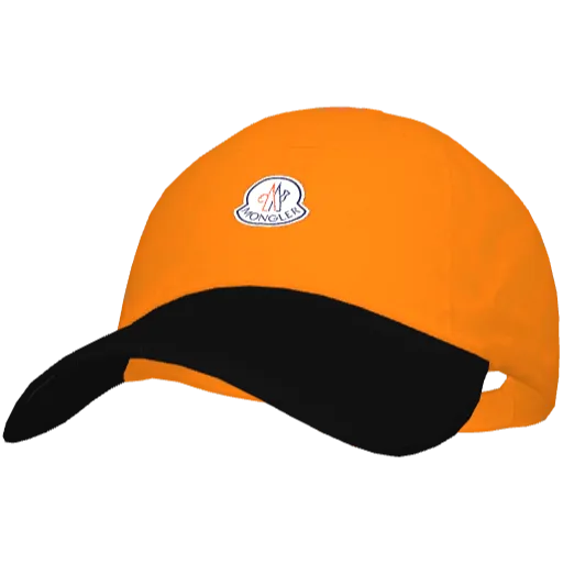 Оранжево-чёрная кепка