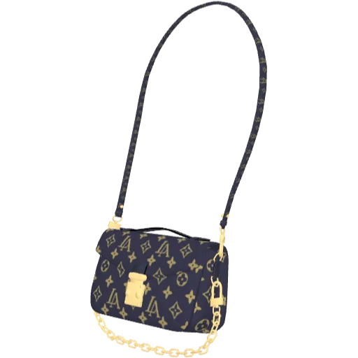 Синяя сумка Los Angels Pochette