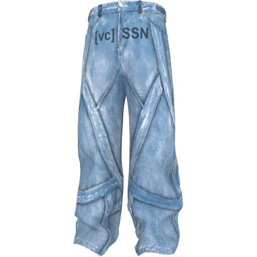 Голубые джинсы SSN