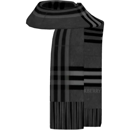 Черный шарф Blackberry