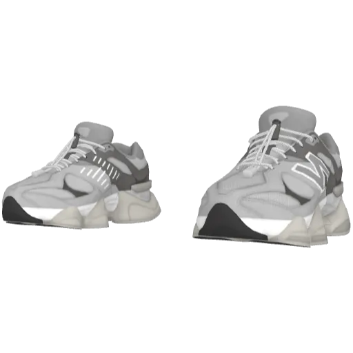 Белые кроссовки NB