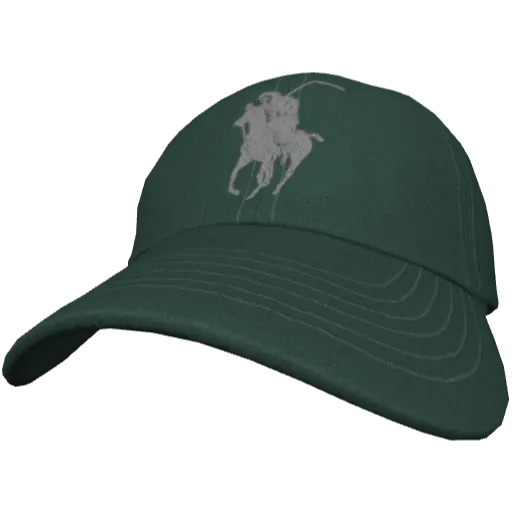 Зеленая кепка Ralph Luren