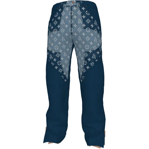 Синие штаны LA (Luminoforo)