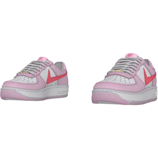 Розовые кроссовки Nice Flow Force 1
