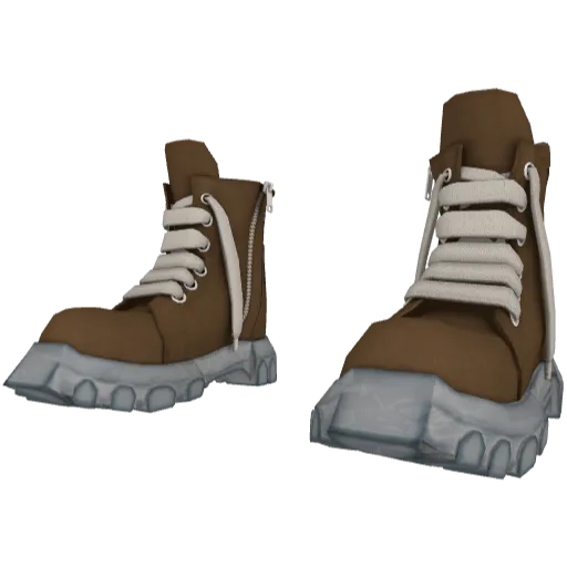 Коричневые ботинки Rick Onens