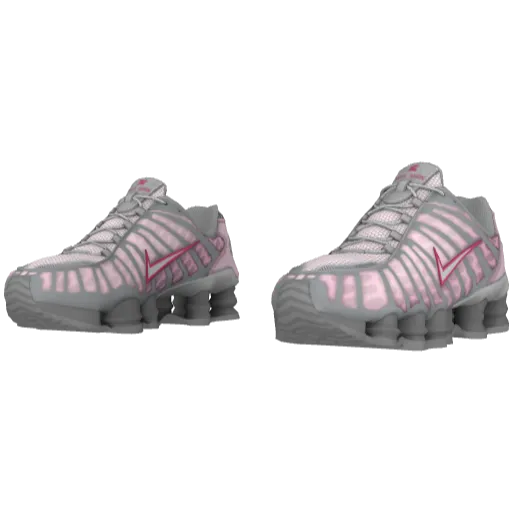 Nike Shox - Черно-розовый (13)