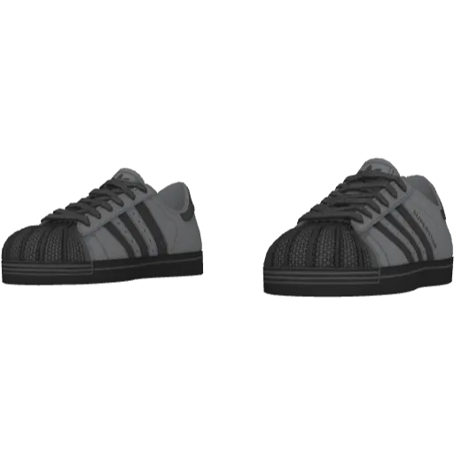 Adidas Superstar - Черно-белый (8)