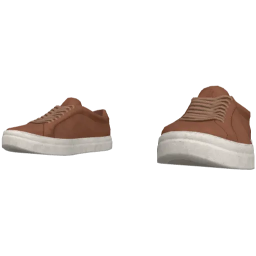 Рыжие классические кеды