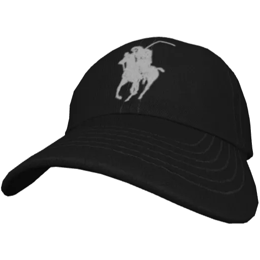 Черная кепка Ralph Luren