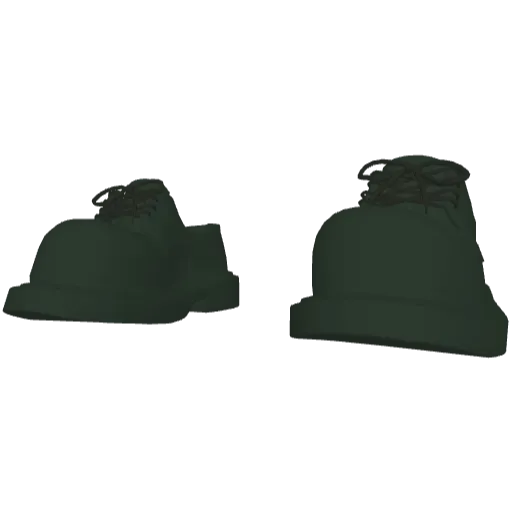 Зеленые низкие ботинки Balemciaga