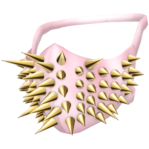 Розовая маска с шипами (Luminoforo)
