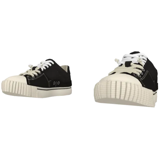 Черные дизайнерские кеды Margielo