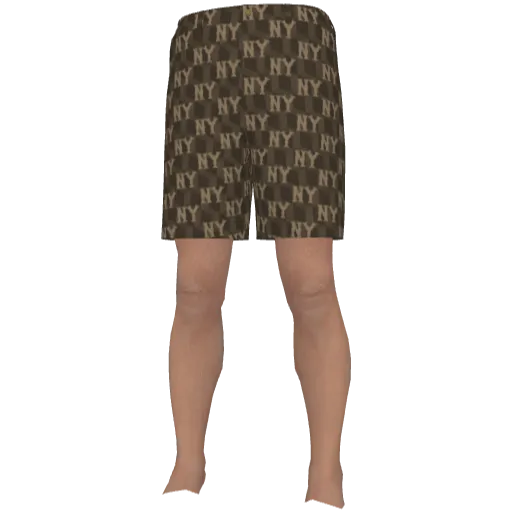 Коричневые шорты New Yera