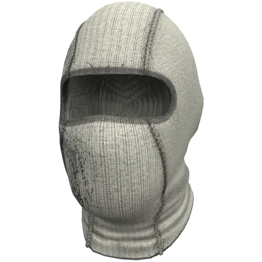 Белая сшитая балаклава