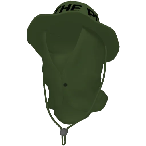 Зеленая панама FTP с маской