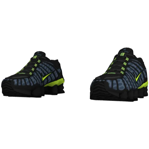 Лаймовые кроссовки Nice Shoks