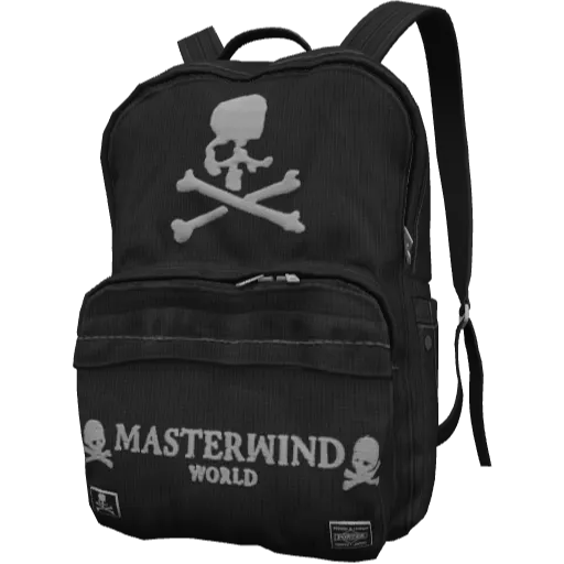 Черный рюкзак Mastermind