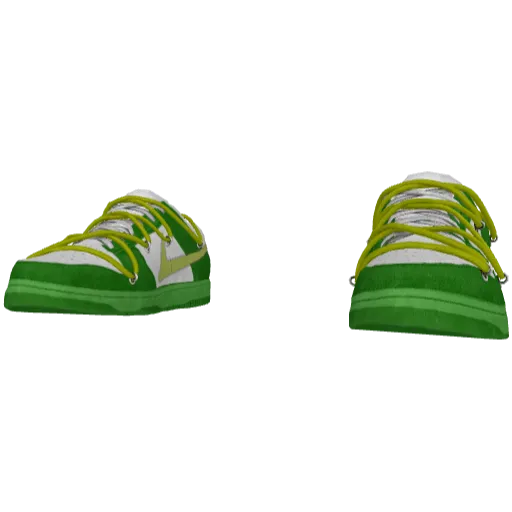 Зеленые кроссовки Nice (Luminoforo)