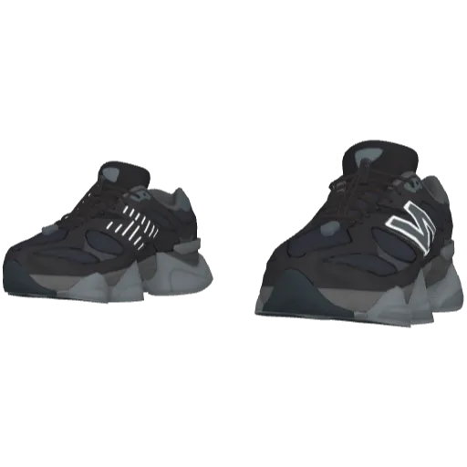 Черные кроссовки NB